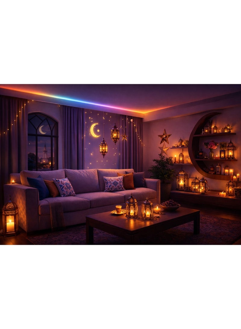 Smart Ic-Rgb Led Neon Rope Light 5M – App & Remote Control – Music Sync – Built-In Usb Cable - Image 3